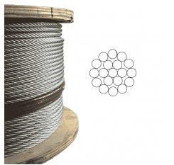 1x19 Galvanized Steel Wire Rope