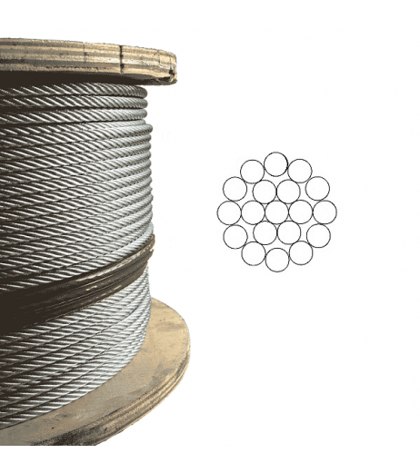 1x19 Galvanized Steel Wire Rope