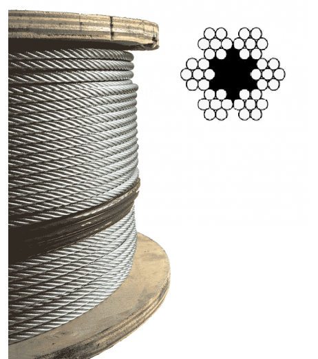 6x7 Fibre Core Wire Rope