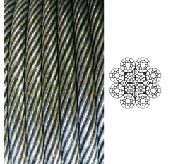 8x25 Compacted Wire Rope