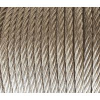 2mm 1x19 Galvanized Wire Rope (1m Length)