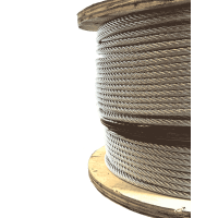 4mm 7x7 Galvanised Wire Rope - Wire Core