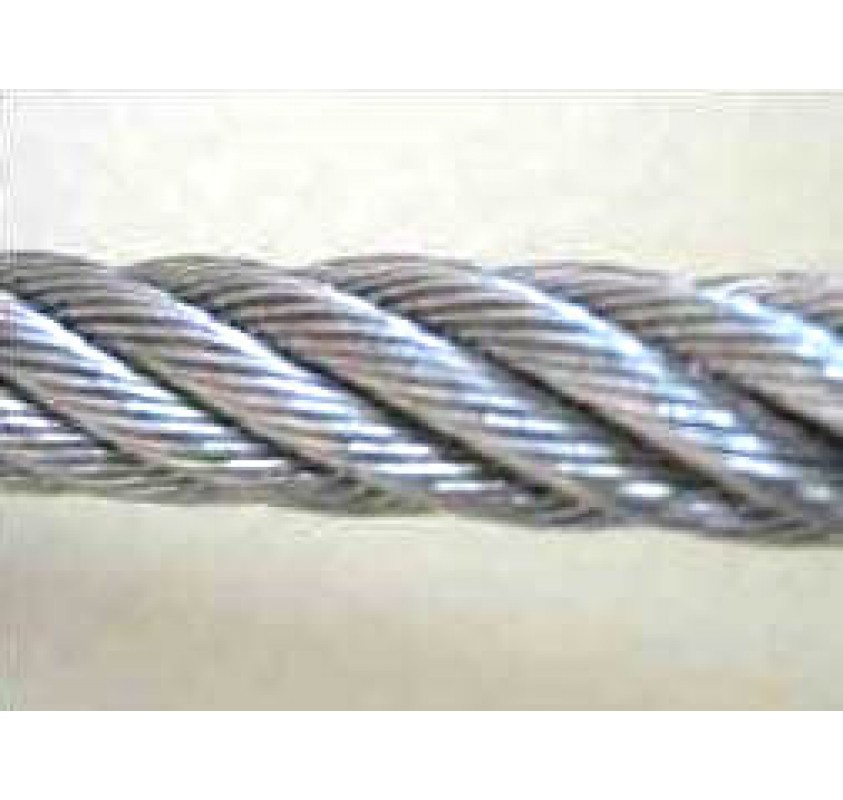 Stainless Wire Rope 3 Mm Extra Soepel 100M 7X19 For Sale - Wire