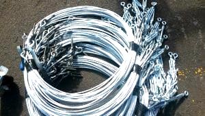 Steel Wall Hook for Catenary Wire