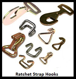 Heavy Duty Ratchet Straps: Hooks, 'D' Rings & Endless Straps