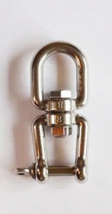 Stainless Steel Eye and Eye Swivels 5mm - 19mm Diameters