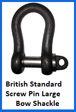 Bow Shackles | Buy Lifting Shackles | Rope Services Direct